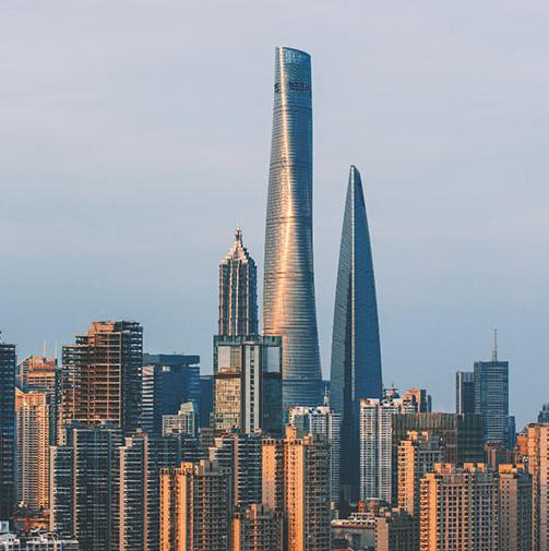 La Shanghai Tower, il grattacielo più alto della Cina