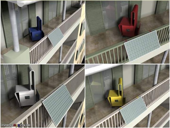 Storage, la sedia che accumula energia fotovoltaica! Fotovoltaico da balcone