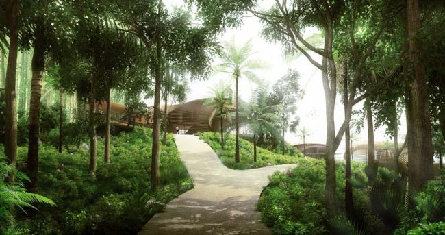 In via di realizzazione a Bali le 6 ville ecologiche Tsuboni Villas