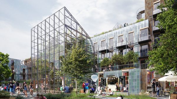 La corte di Future Living, reinventing cities a Oslo