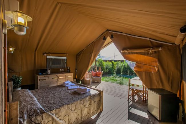 Capalbio Glamping - Capalbio (GR)Interno di una tenda