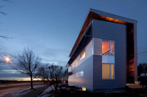 Sfrutta tutte le energie alternative: la casa passiva di Edmonton in Canada