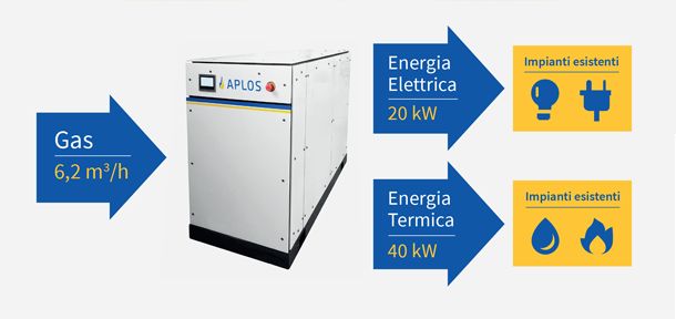 Risparmio energetico in un'azienda agricola grazie alla microcogenerazione 2