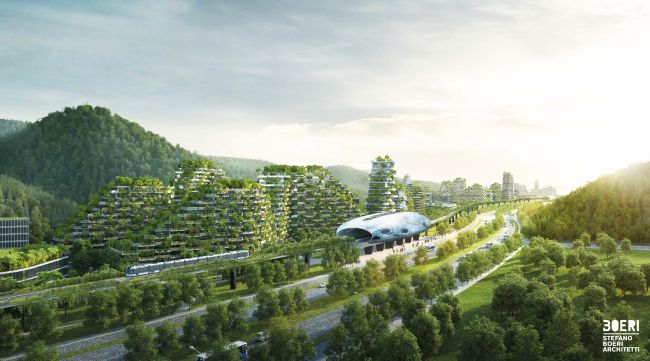 La Città Foresta a Liuzhou in Cina