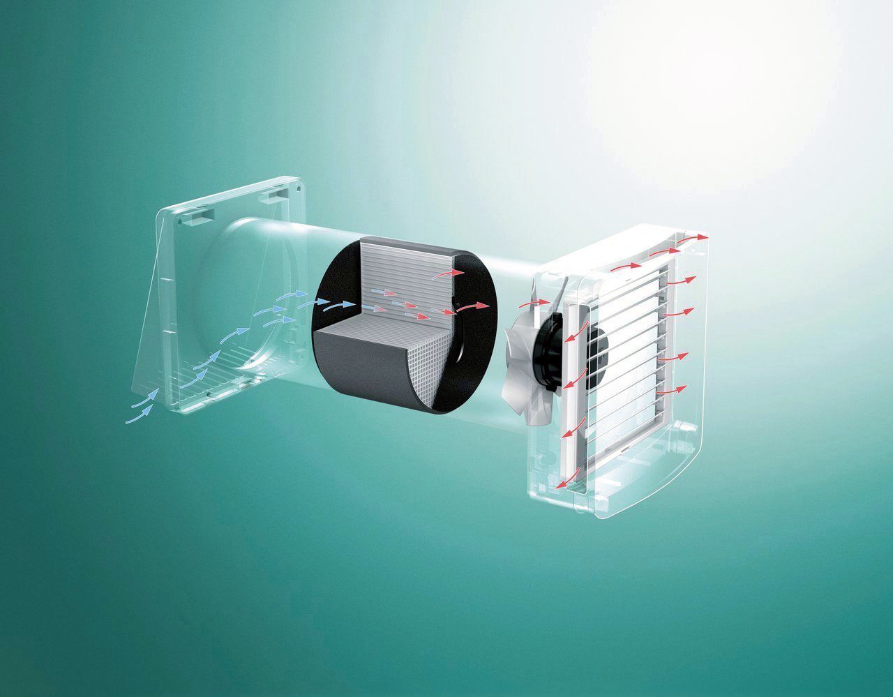 La soluzione per la ventilazione controllata recoVAIR 60 2