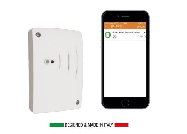 Rialto Smart relay per il controllo remoto per gli apparecchi con ingresso digitale