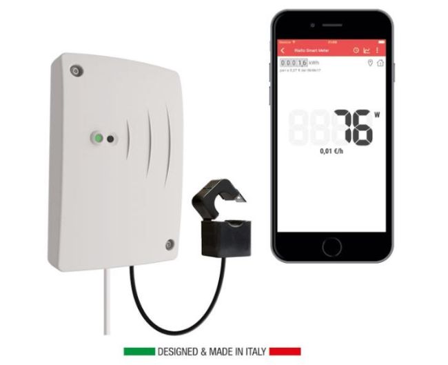 Rialto kit Energy Monitor gestione carichi elettrici