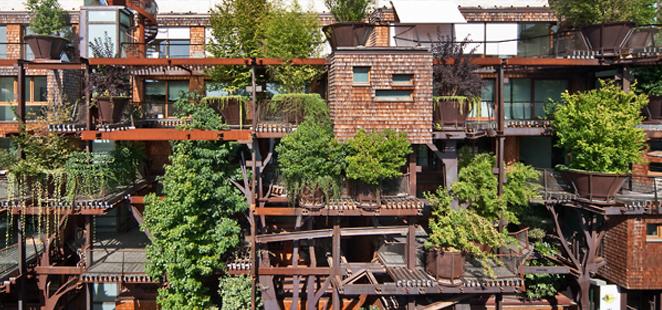 Condominio 25 verde, un edificio foresta realizzato nel centro di Torino