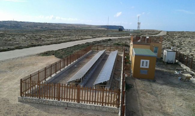 Impianto fotovoltaico con accumulo e software inaugurato da Enea a Lampedusa