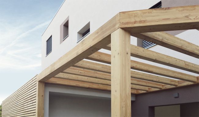 Legno per il complesso residenziale Cohousing Sangiorgio