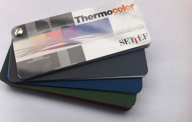 Gamma di colori termoriflettenti Thermocolor per i sistemi a cappotto 