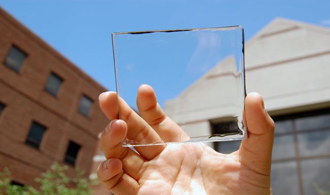 Celle fotovoltaiche trasparenti