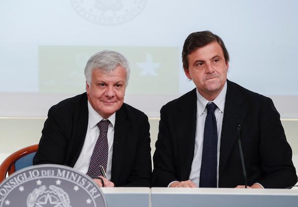 Firma del documento SEN da parte dei ministri dell'ambiente Galletti e dello Sviluppo economico Calenda