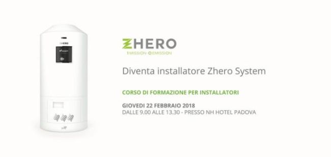 Corso di formazione ZheroSystem a Padova il 22/2/18/