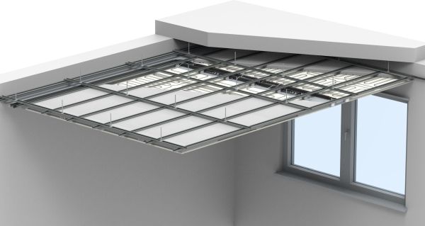 Sistema di riscaldamento e raffrescamento a soffitto Loex BLife