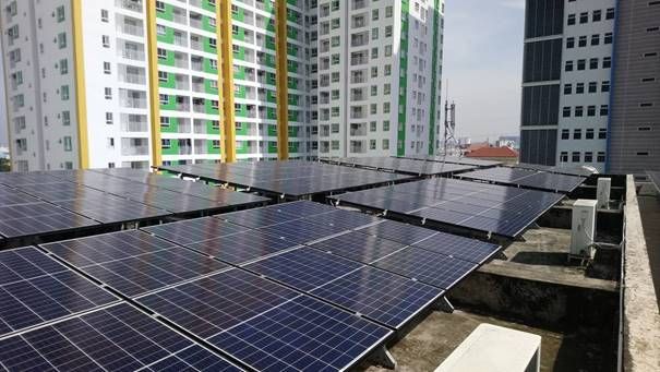 Impianto fotovoltaico con inverter Fronius a Ho Chi Minh