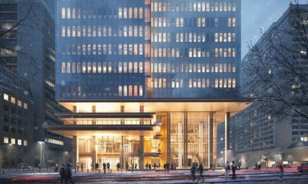 Massima illuminazione naturale per il nuovo tribunale di Toronto firmato Renzo Piano