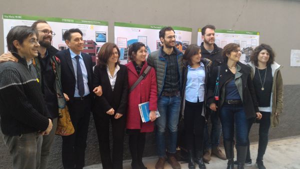 I partner del progetto europeo Sharing Cities all'inaugurazione del Condominio riqualificato di via Tito Livio a Milano