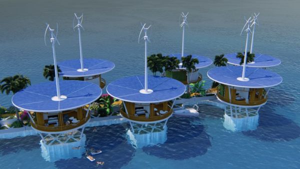 In Polinesia potrebbe essere realizzata una città galleggiante autosufficiente energeticamente