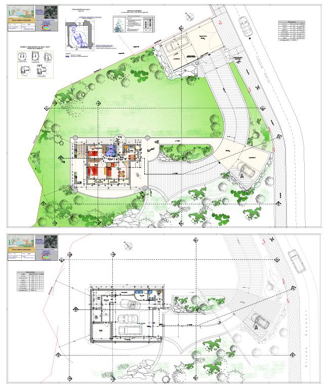Pianta casa passiva di Aosta vincitrice concorso Viessmann 2017 