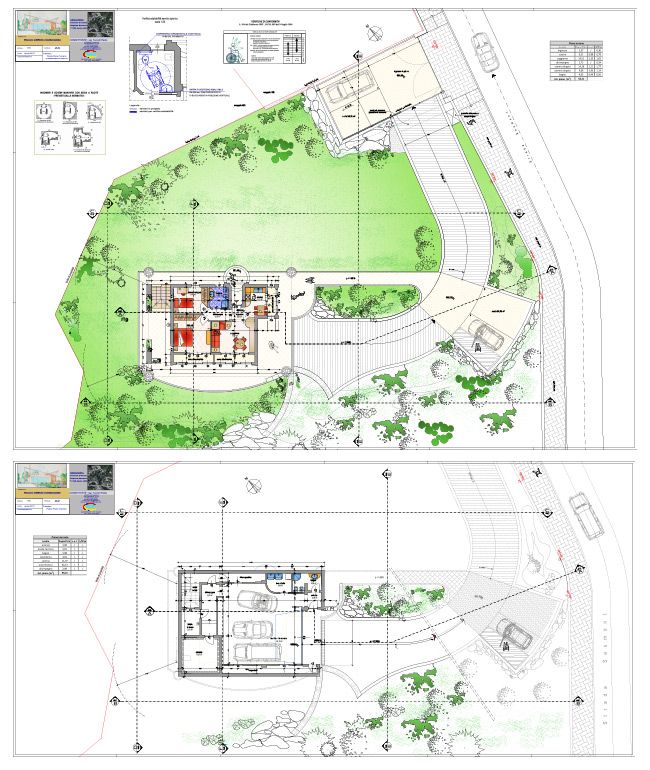 Pianta casa passiva di Aosta vincitrice concorso Viessmann 2017 