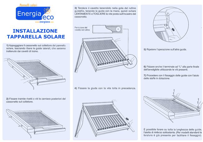 Installazione tapparella solare energia eco finbi