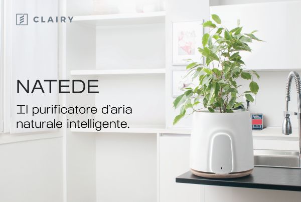 Natede il purificatore d'aria intelligente Made in Italy