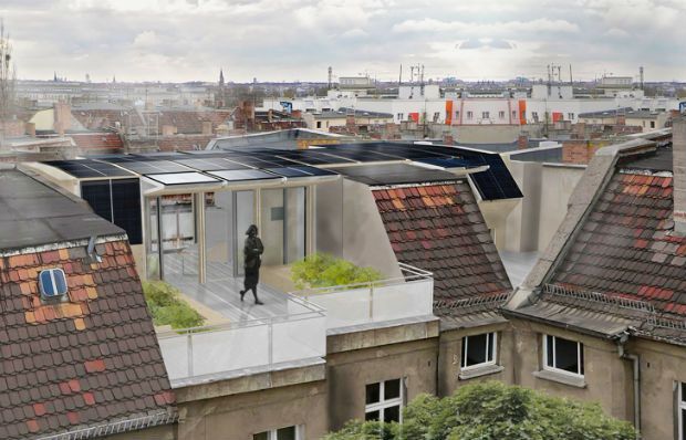 Architettura parassita: Rooftop House Solar Decathlon