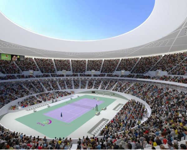 Khalifa Tennis Complex di Doha