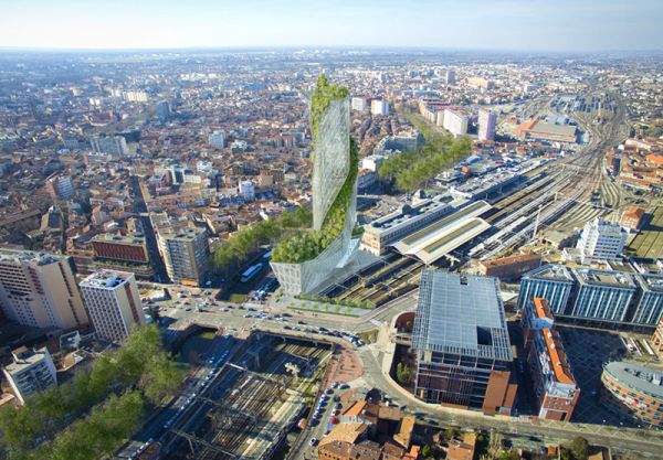 Occitanie Tower, il primo grattacielo di Tolosa dalla forma a spirale