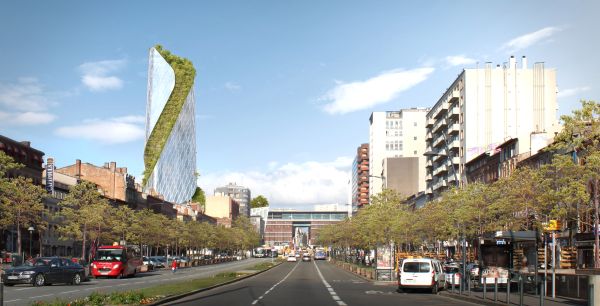 Occitanie Tower, la torre di 40 piani di Tolosa con la spirale verde