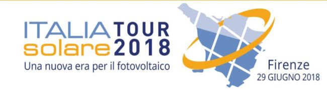 Convegno Italia Solare a Firenze il 29 giugno 2018 sul fotovoltaico