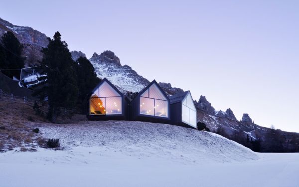 Architettura eco-sostenibile per il rifugio Oberholz dello studio Peter Picheler Architecture