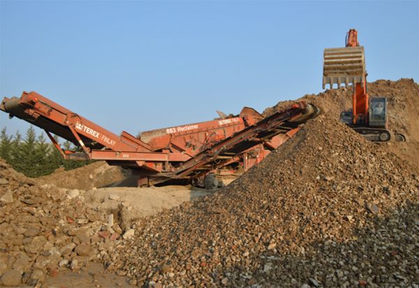 Riciclo inerte in edilizia per l'economia circolare