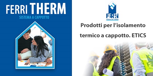 FerriTHERM è il sistema a cappotto per l'isolamento termico