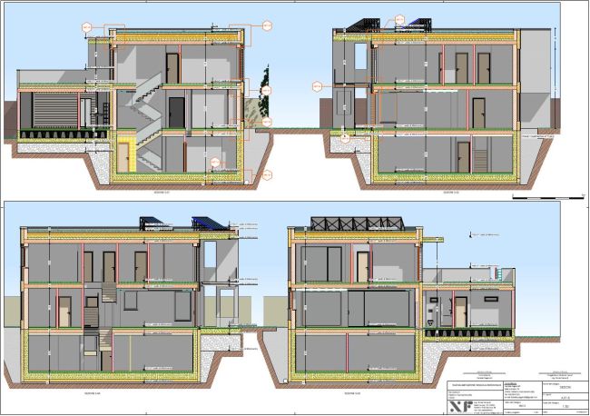 Pianta prima casa passiva in Franciacorta, progetto vincitore concorso Viessmann