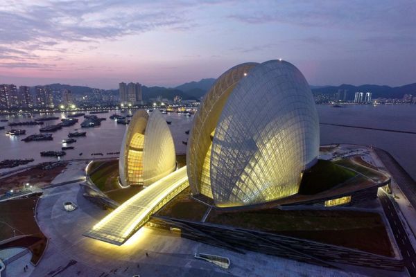 Il teatro dell’Opera di Zhuhai