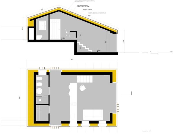 Pianta casa Pistoia, esempio di economia circolare