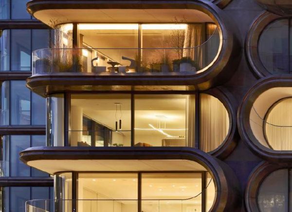 Gli appartamenti futuristici di New York firmati Zaha Hadid