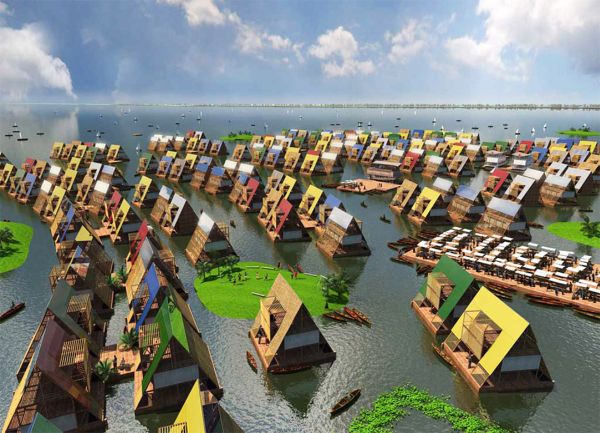Prototipo Scuola galleggiante a Makoko, Nigeria