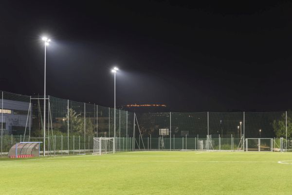 Gewiss per la riqualificazione dell'impianto di illuminazione del campo di campo di Silvi Marina