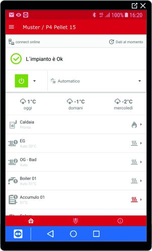 APP Froling per Gestire la caldaia con semplicità e sicurezza