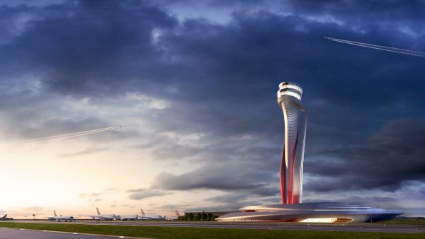 Torre di Controllo disegnata da Pininfarina ed AECOM per l'aeroporto di Istanbul 