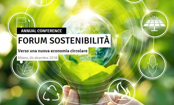 Il 4 dicembre Forum del Sole24ore su sostenibilità ed economia circoalre