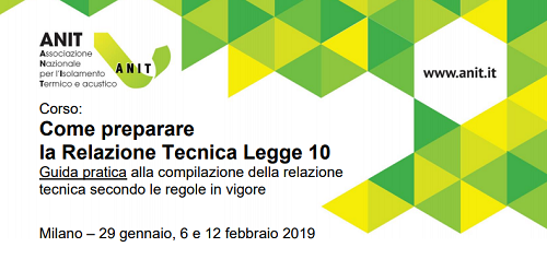 Relazione tecnica legge 10