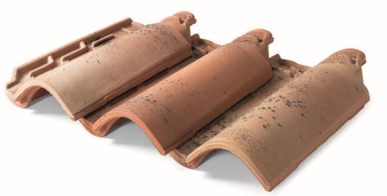 AEROTILE, la tegola ventilata di Industrie Cotto Possagno, nella tonalità Firenze