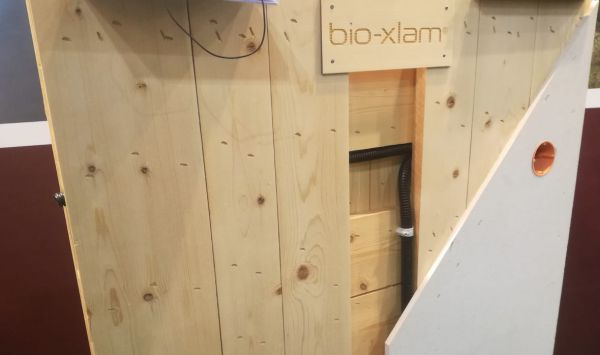 Bio-xlam, parete in legno ecosostenibile di Ligna Construct