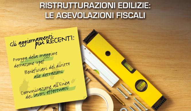 Guida Agenzia entrate ristrutturazioni edilizie aggiornata a febbraio 2019