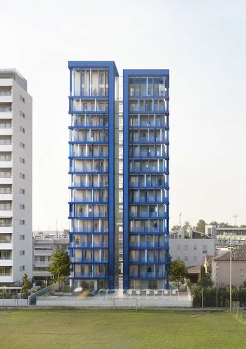 Cross Lam Tower a Jesolo, l'edificiol in legno più alto d'Europa