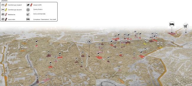 Stato di fatto del complesso “Serenissima” a Padova